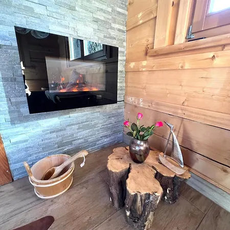 Privat Sauna Whirlpool Blockhaus- Balance By M&a - Exklusiv Zur Alleinnutzung
