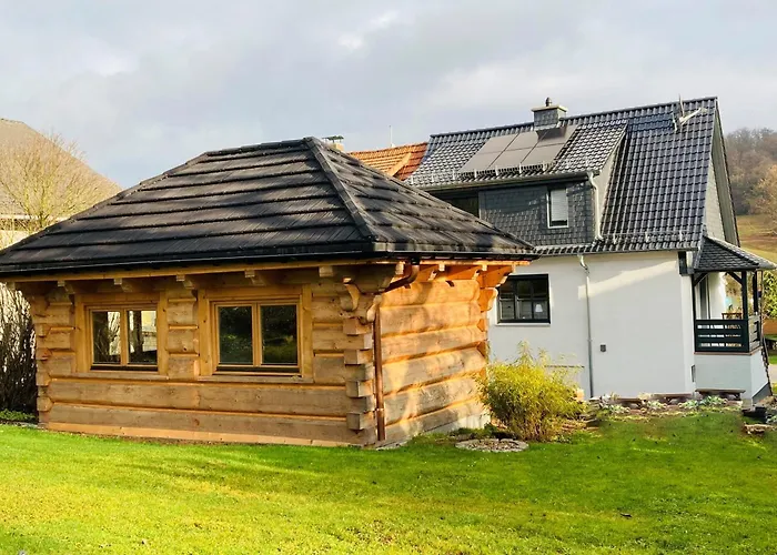 Privat Sauna Whirlpool Blockhaus- Balance By M&a Apartman Witzenhausen