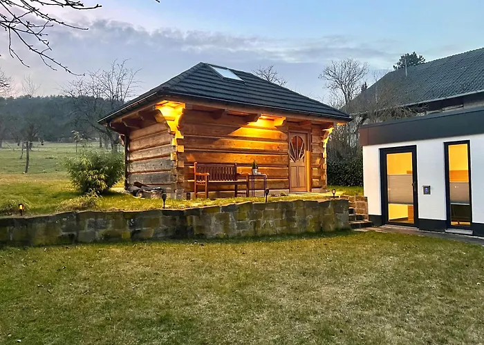 Privat Sauna Whirlpool Blockhaus- Balance By M&a